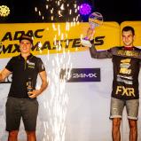 ADAC MX Masters 2019 , ADAC MX Masters Holzgerlingen, Meisterehrung: Pascal Rauchenecker ( Österreich / KTM / CLASSIC Oil / SHR Motorsports ) und Dennis Ullrich ( Deutschland / Husqvarna / Bodo Schmidt Motorsport ) beim ADAC MX Masters